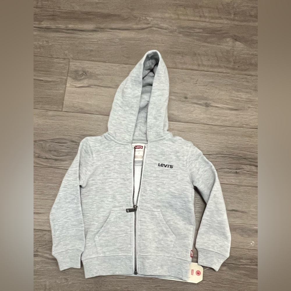 Levi's Light Gray Kids Hoodie